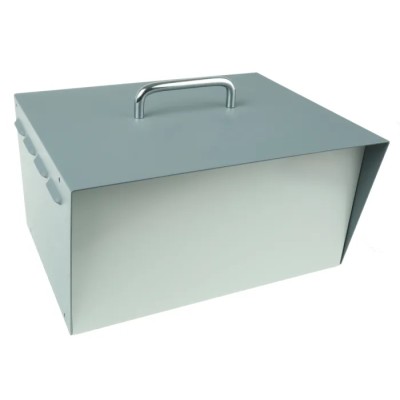 Hammond Grey Steel Instrument Case 159 mm Height, 245 mm Length, 298 mm Width 518-0920