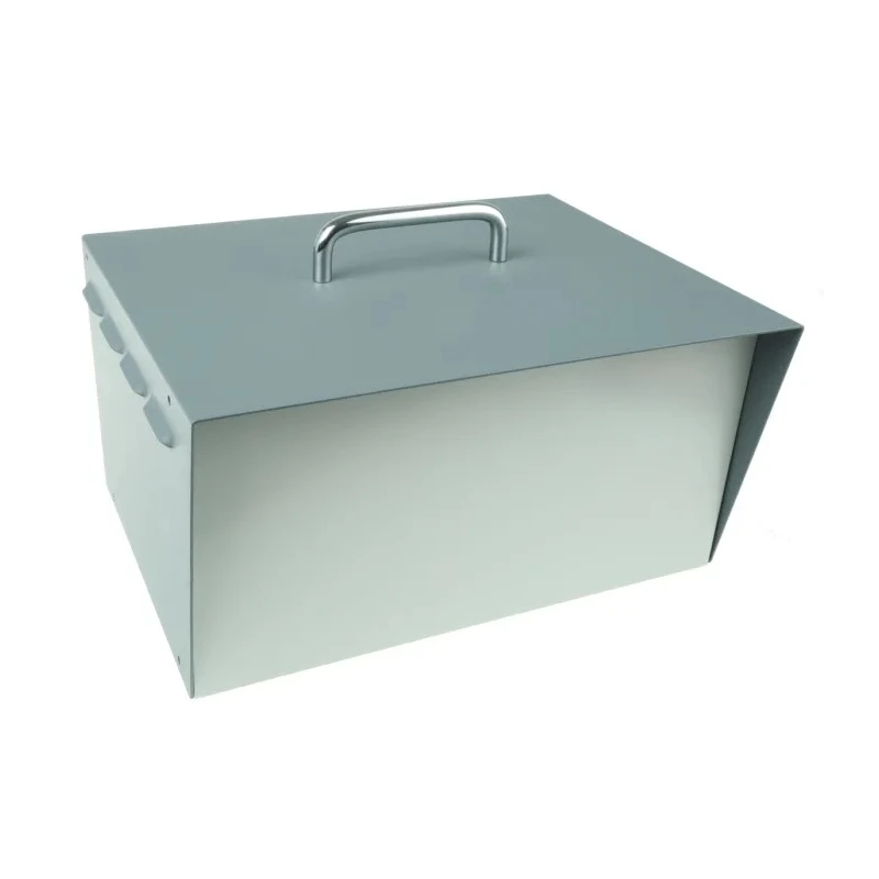 Hammond Grey Steel Instrument Case 159 mm Height, 245 mm Length, 298 mm Width 518-0920