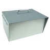 Hammond Grey Steel Instrument Case 159 mm Height, 245 mm Length, 298 mm Width 518-0920