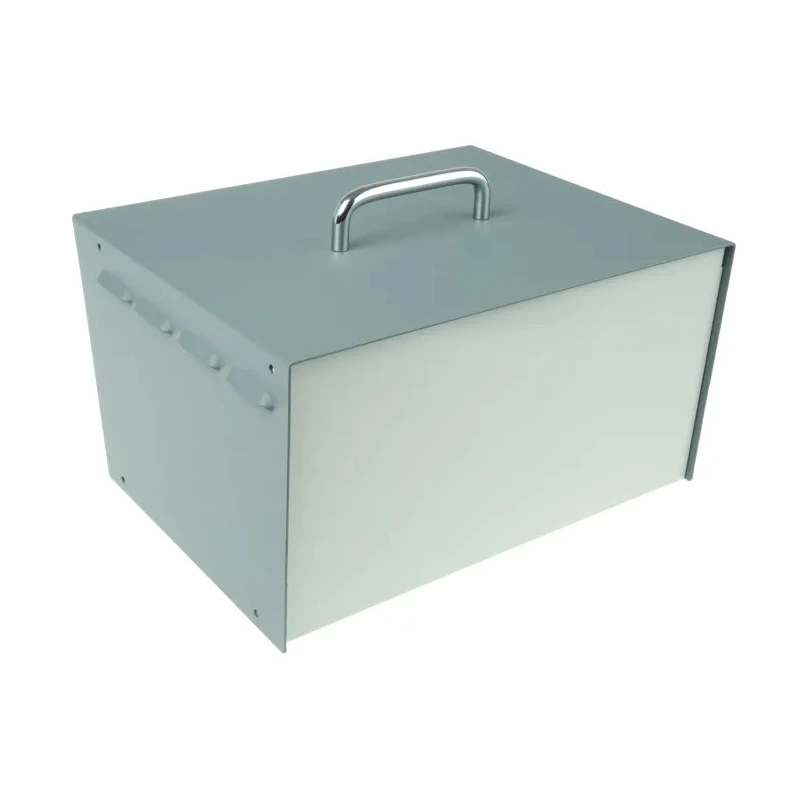 Hammond Grey Steel Instrument Case 159 mm Height, 245 mm Length, 298 mm Width 518-0920