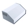 Hammond 519 Series Grey Steel and Aluminium Desktop Enclosure Sloped Front 220mm x 150mm x 100mm 519-0910