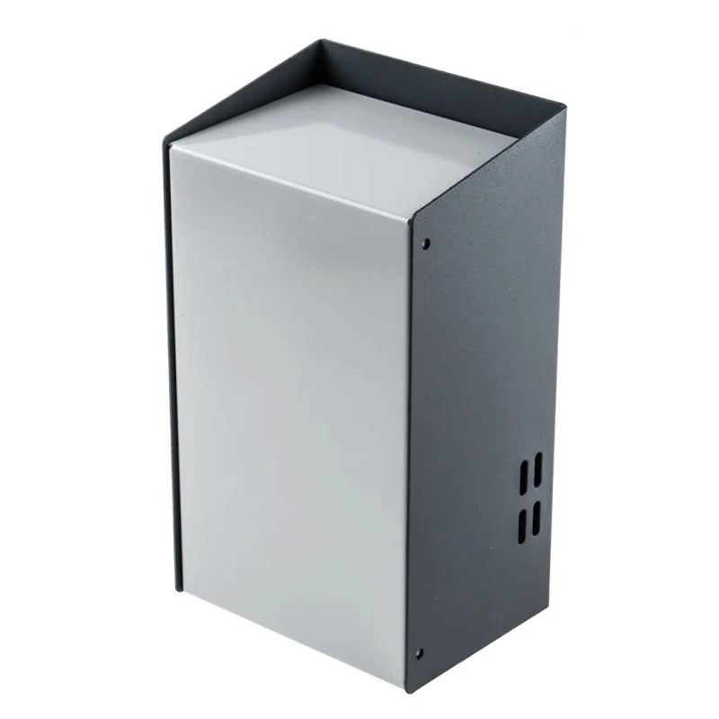 Hammond Grey Steel Instrument Case 89 mm Height, 219 mm Length, 121 mm Width 513-0900