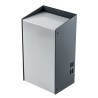 Hammond Grey Steel Instrument Case 89 mm Height, 219 mm Length, 121 mm Width 513-0900