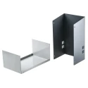 Hammond Grey Steel Instrument Case 89 mm Height, 219 mm Length, 121 mm Width 513-0900