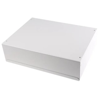 RS PRO Grey Cold Rolled Steel Instrument Case 95 mm Height, 270 mm Width, 350 mm Length 231-992
