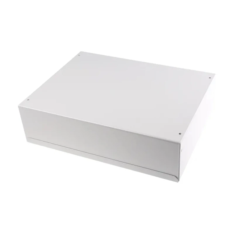 RS PRO Grey Cold Rolled Steel Instrument Case 95 mm Height, 270 mm Width, 350 mm Length 231-992