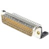 Amphenol Communications Solutions 50 Way Right Angle 2.76 mm Pitch Through Hole D-Sub Connector Male DD50P564TXLF