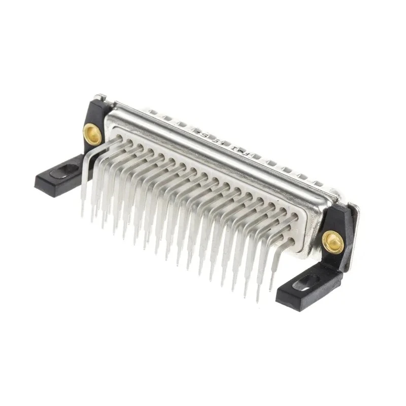 Amphenol Communications Solutions 50 Way Right Angle 2.76 mm Pitch Through Hole D-Sub Connector Male DD50P564TXLF