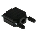 Amphenol Communications Solutions BLF Series Nylon Straight D-Sub Backshell 9 Way Strain Relief 86303637BLF