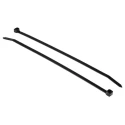 Thomas & Betts Non-Releasable Cable Tie, Black Polyamide 66, 188 mm Length x 4.8 mm Width, UV 7TAG054360R0179 TY175-50X-100