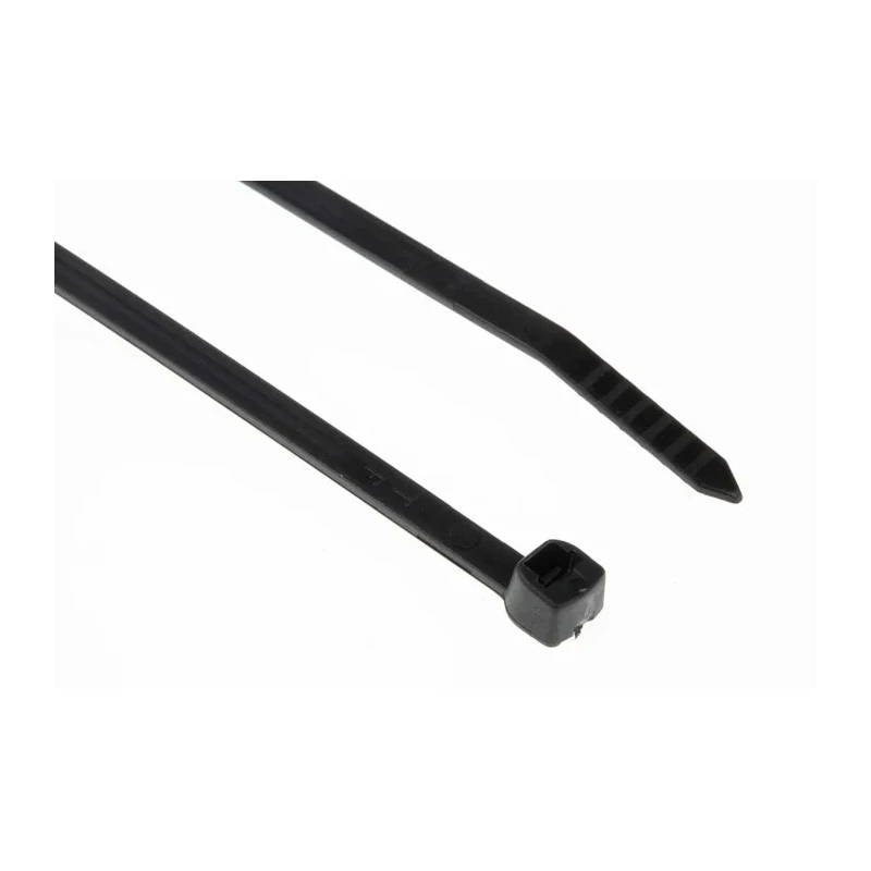 Thomas & Betts Non-Releasable Cable Tie, Black Polyamide 66, 188 mm Length x 4.8 mm Width, UV 7TAG054360R0179 TY175-50X-100