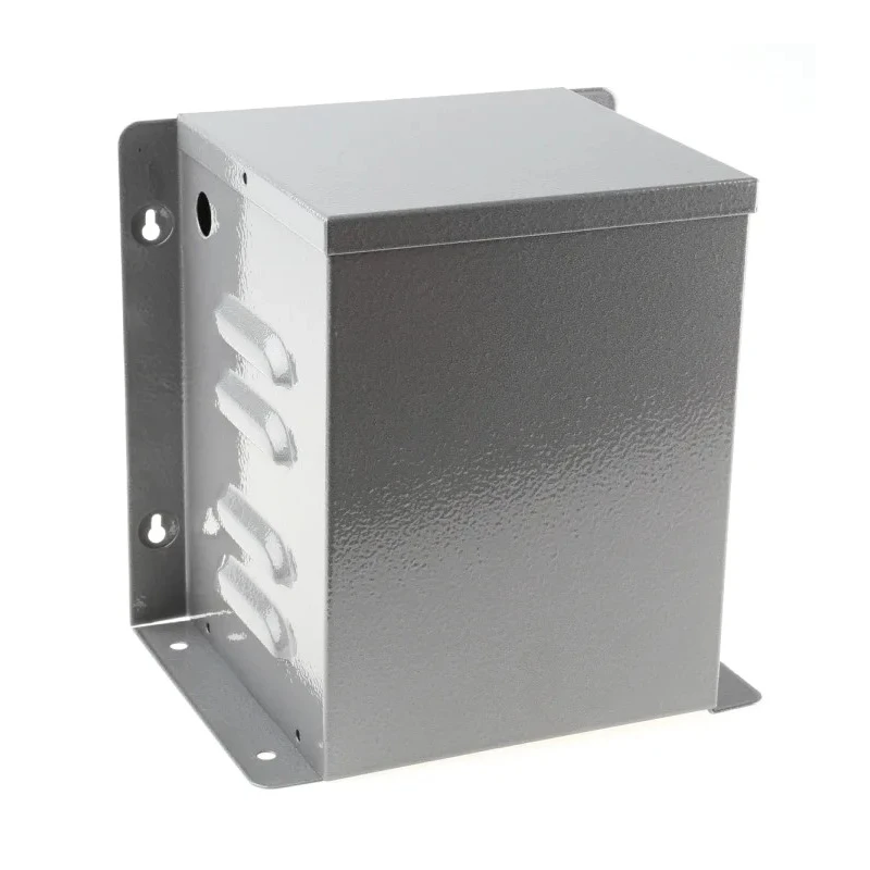 RS PRO Flanged Grey Lid Steel General Purpose Enclosure 246 mm x 182 mm x 192 mm 232-169