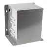 RS PRO Flanged Grey Lid Steel General Purpose Enclosure 246 mm x 182 mm x 192 mm 232-169