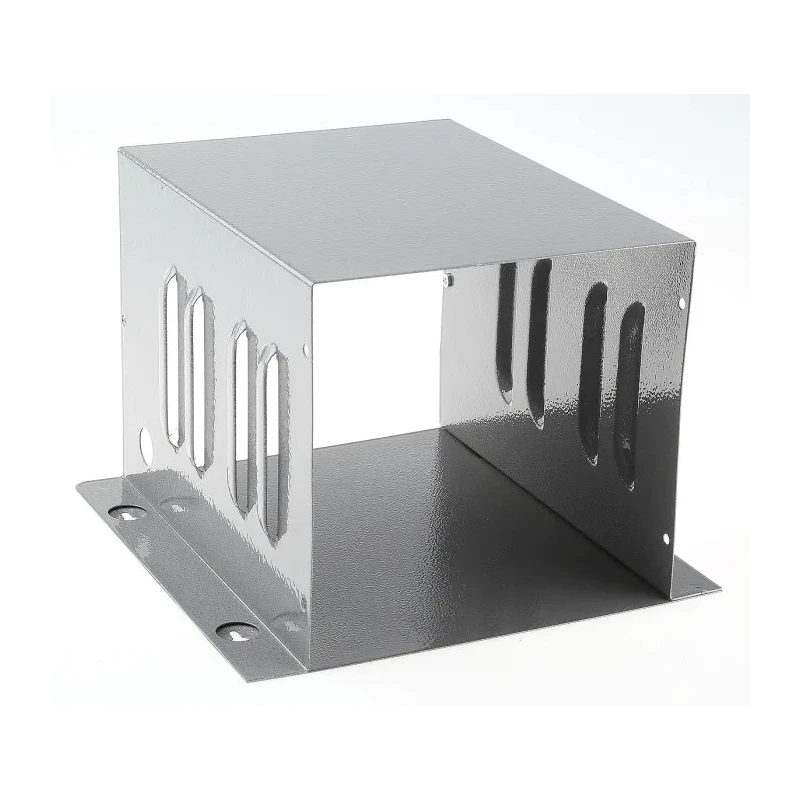 RS PRO Flanged Grey Lid Steel General Purpose Enclosure 246 mm x 182 mm x 192 mm 232-169