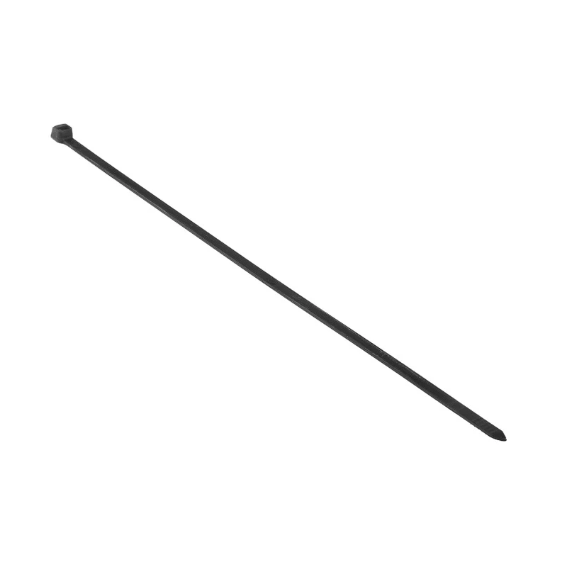 Thomas & Betts Non-Releasable Cable Tie, Black Polyamide 66, 368 mm Length x 7.6 mm Width 7TAG054360R0307 TY400-120X