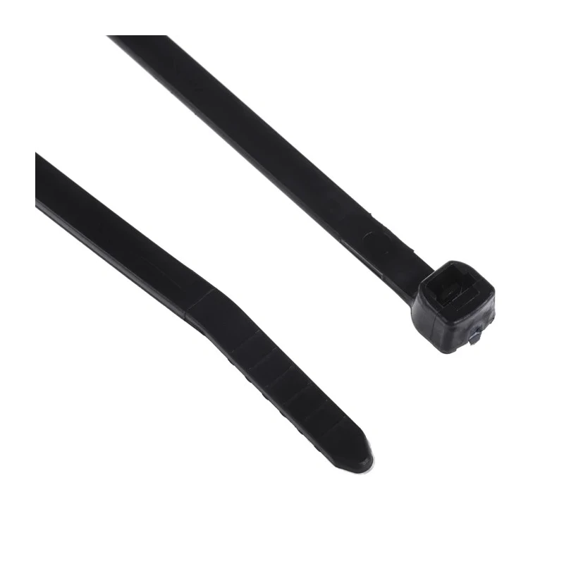 Thomas & Betts Non-Releasable Cable Tie 368 mm Length x 4.8 mm Width, Black Polyamide 66, 220N 7TAG054360R0337 TY400-50X-100