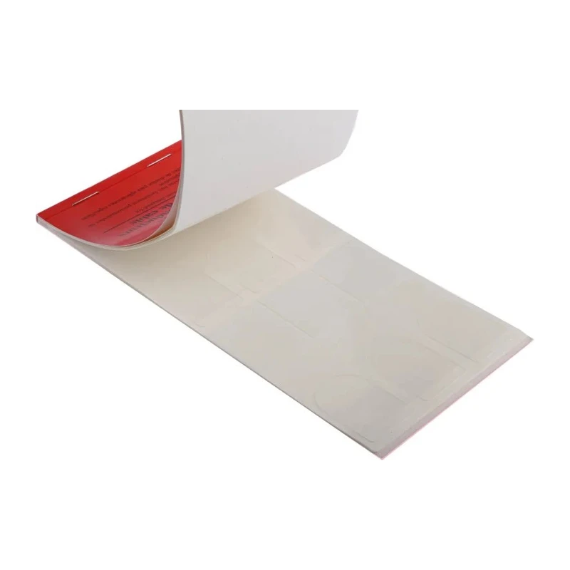 3M Cable Marker Book, Adhesive, White Vinyl, 2.43m Length, Heat Resistant, SWB-03