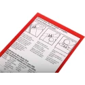 3M Cable Marker Book, Adhesive, White Vinyl, 2.43m Length, Heat Resistant, SWB-03