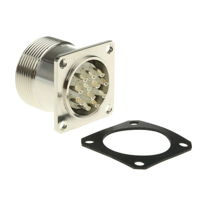 Lapp Circular Connector, 12 Contacts, Panel Mount, 19.5 mm Connector, Plug, Male, IP65, EPIC R Series 50101200+00008702
