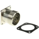 Lapp Circular Connector, 12 Contacts, Panel Mount, 19.5 mm Connector, Plug, Male, IP65, EPIC R Series 50101200+00008702