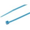 RS PRO Non-Releasable Blue Polyamide 66 Cable Tie 203 mm x 2.5 mm 233-304