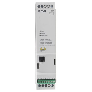 Eaton Variable Speed Starter 750 W 230V ac 1 Phase 4.3 A DE11 Series 