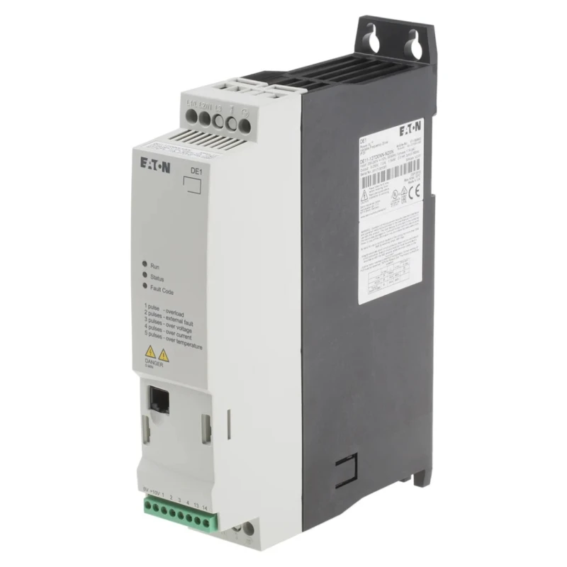 Eaton Variable Speed Starter PowerXL DE11 Series, 1.5 kW, 230 V AC, 1 Phase, 7 A DE11