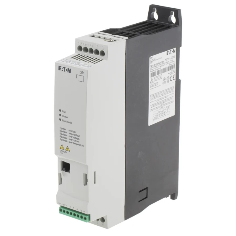 Eaton Variable Speed Starter 370 W 480V AC 3 Phase DIN Rail Mount DE11 