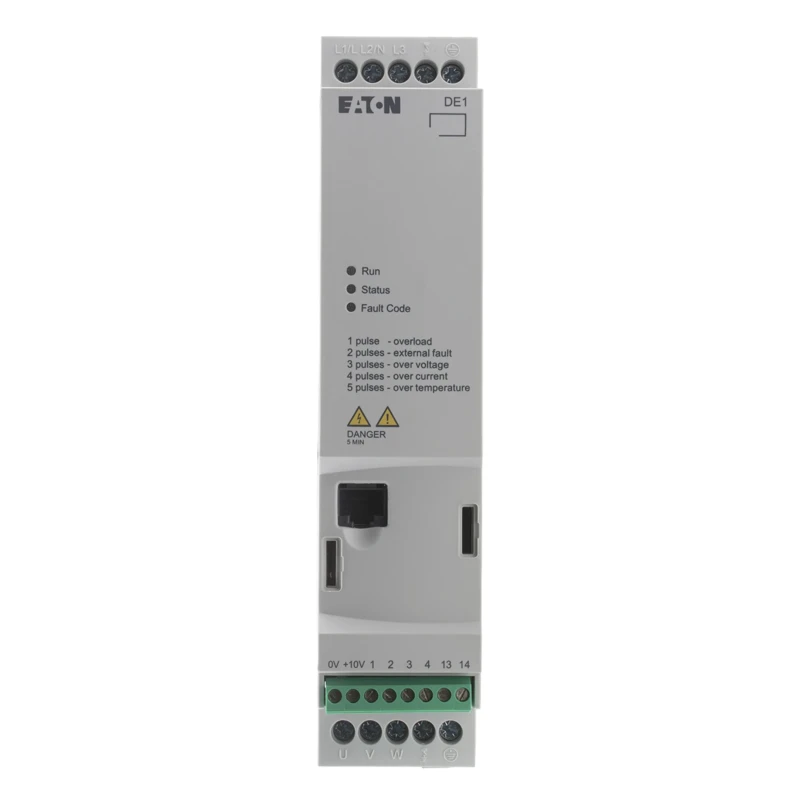 Eaton Variable Speed Starter PowerXL DE11 Series 1.5 kW 480V AC 3 Phase DE11