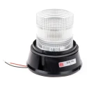 RS PRO Beacon 24V DC Flashing Surface Mount Incandescent Bulb IP56 235-714
