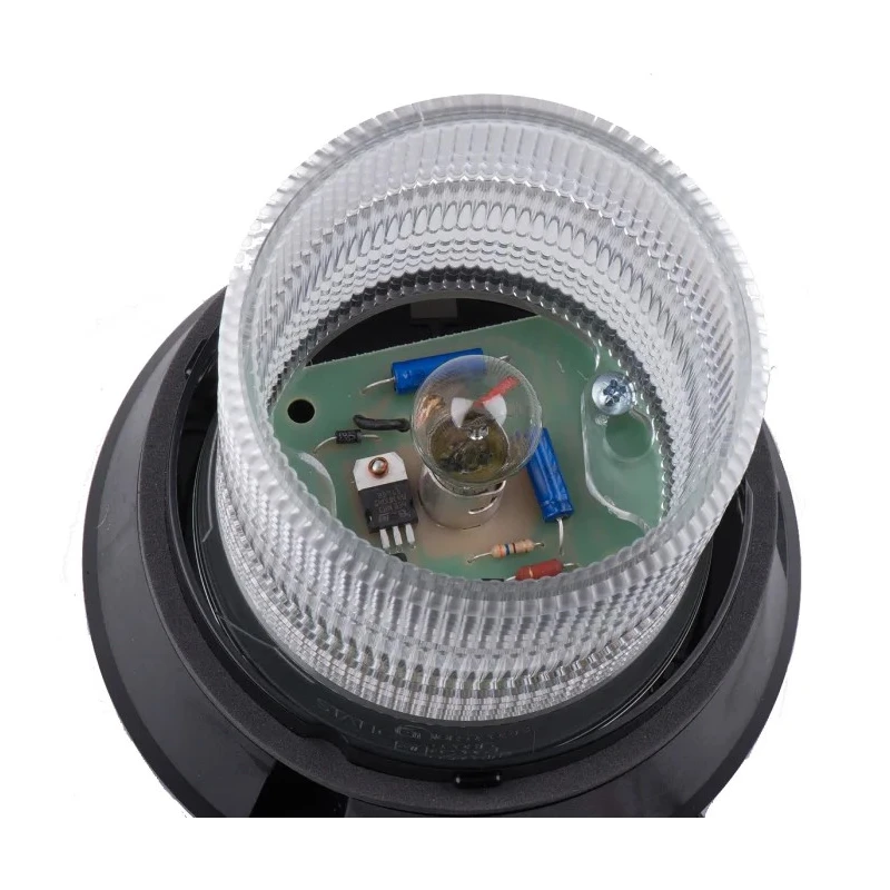 RS PRO Beacon 24V DC Flashing Surface Mount Incandescent Bulb IP56 235-714