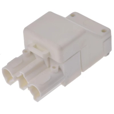 Wieland Lighting Connector Female Screw 3-Pole 16A 250V IP20 ST18 