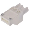 Wieland Lighting Connector Female Screw 3-Pole 16A 250V IP20 ST18 