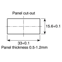 Wieland ST18 Series Panel Mount Connector Female Clamp, 3-Pole, 16A, 250V, IP20 ST18