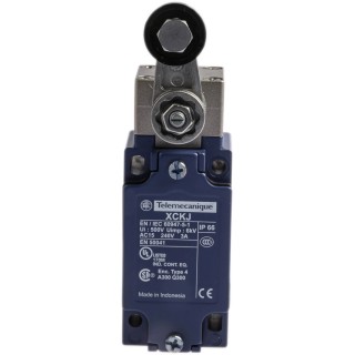 Telemecanique Sensors OsiSense XC Series Roller Lever Limit Switch, 1 NO/1 NC Contact, IP66 Zinc Alloy Housing, 240V AC, 3A 