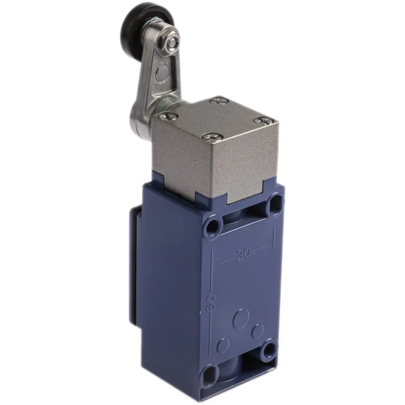 Telemecanique Sensors OsiSense XC Series Roller Lever Limit Switch, 1 NO/1 NC Contact, IP66 Zinc Alloy Housing, 240V AC, 3A 