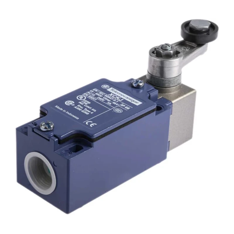 Telemecanique Sensors OsiSense XC Series Roller Lever Limit Switch, 1 NO/1 NC Contact, IP66 Zinc Alloy Housing, 240V AC, 3A 