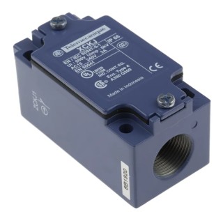 Telemecanique Sensors OsiSense XC Series Roller Lever Limit Switch 1 NO/1 NC IP66 Zinc Alloy Housing 240V AC 3A 