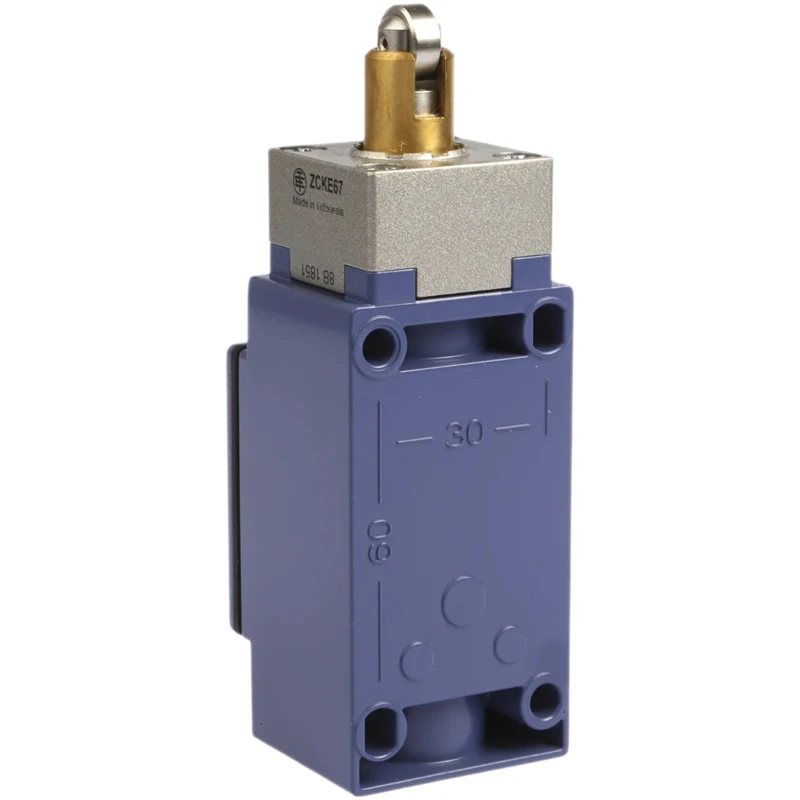 Telemecanique Sensors XCKJ Series Roller Plunger Limit Switch, 1 NO/1 NC, IP66, Zamak Housing, 240V AC, 3A 