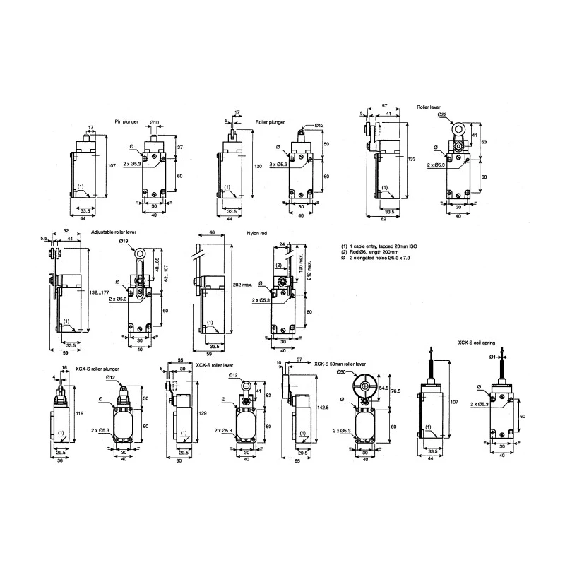 Telemecanique Sensors XCKJ Series Roller Plunger Limit Switch, 1 NO/1 NC, IP66, Zamak Housing, 240V AC, 3A 
