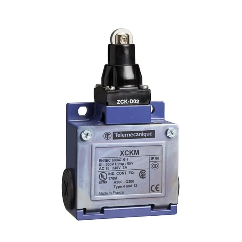 Telemecanique Sensors OsiSense XC Series Roller Plunger Limit Switch, 1 NO/1 NC, IP66, Zamak Housing, 240V AC, 3A 