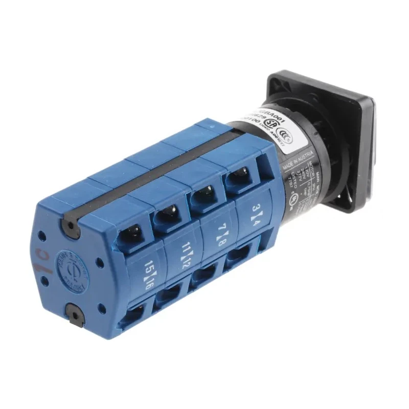 Kraus & Naimer 3 Position 4 Poles Rotary Knob Actuator 10 A, IP65, IP42 CG4.A213/GBA001.EF
