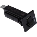TE Connectivity W28 Thermal Circuit Breaker 10A Current Rating 1-Pole Panel Mount W28-XQ1A-10