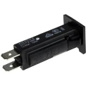 TE Connectivity 0.25 to 20 A Thermal Circuit Breaker 8A Current Rating 1-Pole Panel Mount W28-XQ1A-8