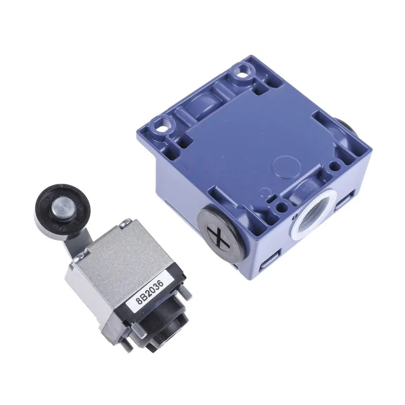 Telemecanique Sensors OsiSense XC Series Roller Lever Limit Switch, 1 NO/1 NC, IP66, Zinc Alloy Housing, 240V AC, 3A 