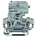 WAGO 281 Series Fuse Terminal Block Grey 4mm² 1-Level Fused Cage Clamp 281-622/281-541