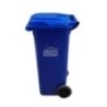 Aristo Blue Plastic Wheeled Dustbin