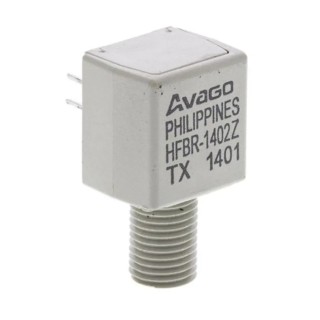 Broadcom Fibre Optic Transmitter Round SMA Connector 820 nm 5 MBd 8-Pin Through Hole Mount HFBR-1402Z