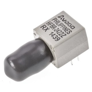 Broadcom Fibre Optic Receiver 5 Mbps 865 nm Round FC Connector HFBR-2422Z