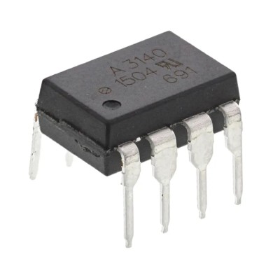 Broadcom DC Input Isolated Gate Driver Optocoupler, Through Hole, 8-Pin DIP HCPL-3140-000E